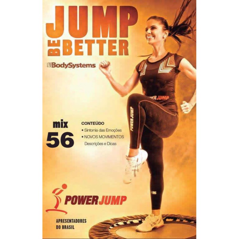 [Hot Sale]2018 Latest Courses Power Jump MIX 56 DVD+CD